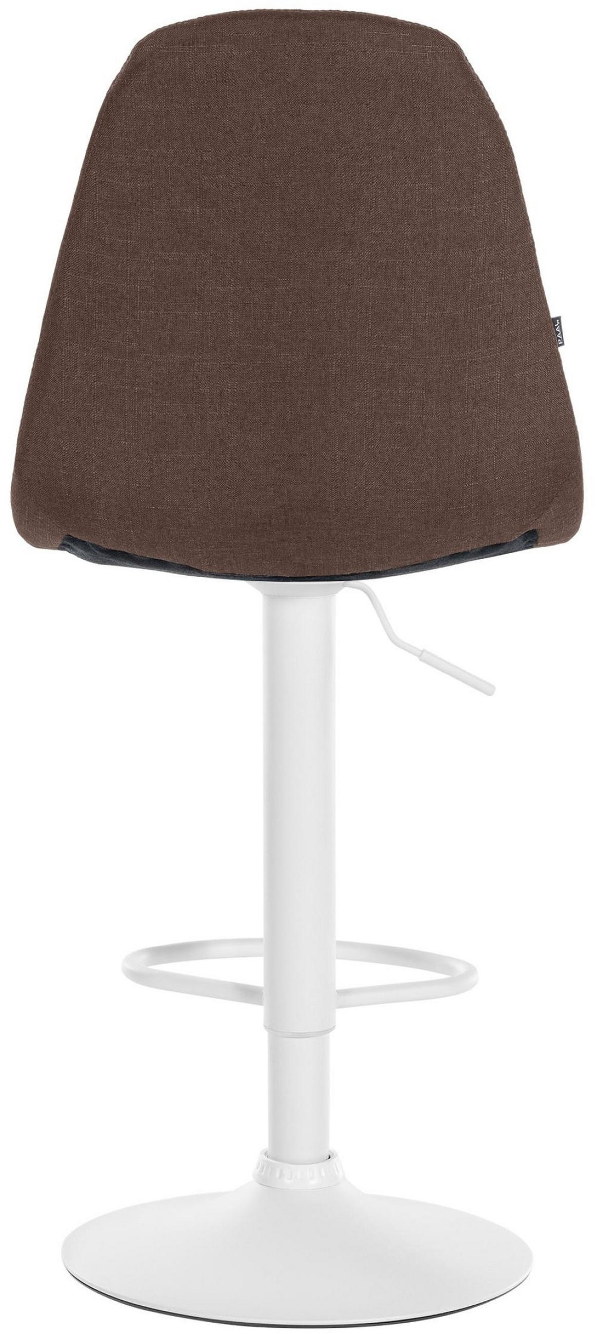 BARHOCKER Metall braun - Braun, Textil/Metall (47/99/56cm) - CLP