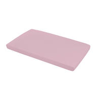 CEARȘAF cu elastic pentru bebe raft 7in1 - roz antic, material textil (50/73cm) - waldin