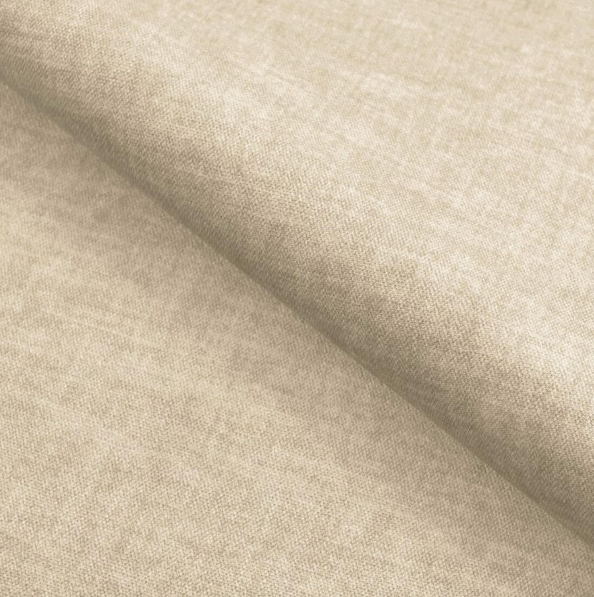 ECKSOFA PABLO VOGUE L-förmig mit Bett Bettkasten verstellbare Kopfstützen weicher Metallfüße freistehend LINKS 201x270x97 cm Beige - Beige, Holz/Textil (201/270cm) - DomoHome