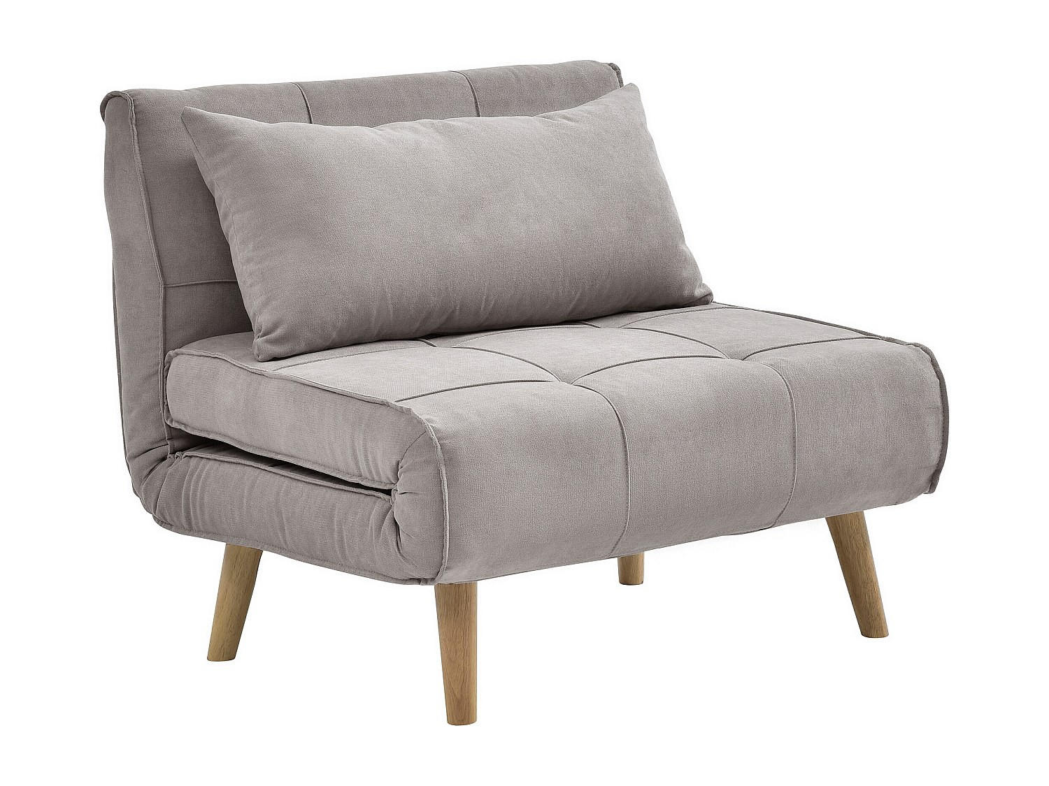 Vente-Unique Schlafsessel Taupe 90x83x82 cm