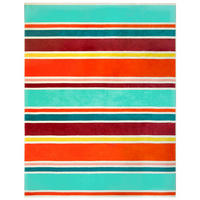 STRANDTUCH aus Veloursfrottee Jacquard Mehrfarbig 140x180 400g/m² - Malaga - Multicolor, Textil (140/180cm) - LE COMPTOIR DE LA PLAGE