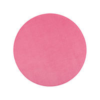 TREND VELOURS TEPPICH JOY RUND - Rosa, Textil (100/100cm) - Snapstyle