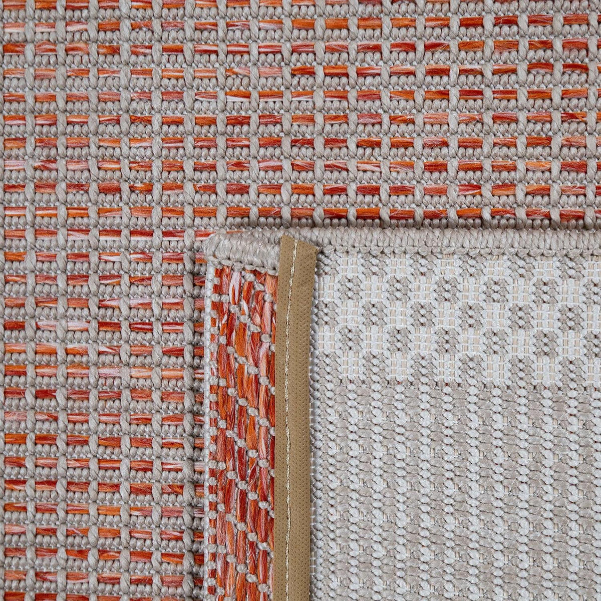 OUTDOORTEPPICH 200/280 cm Quebec 135 - Orange, Kunststoff (200/280cm) - Paco Home