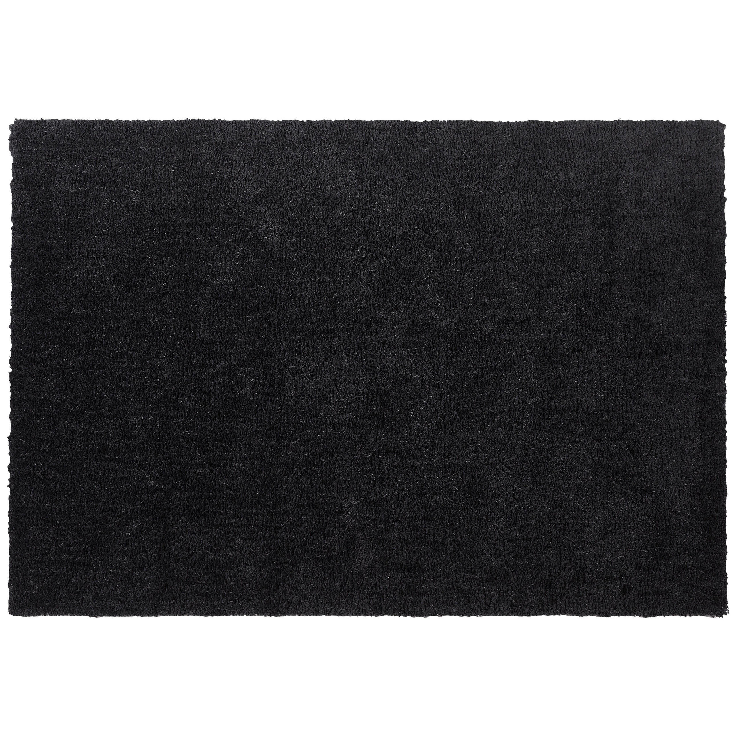 SHAGGY-TEPPICH Demre 230/160 cm - Schwarz, Kunststoff (160/230cm) - Beliani