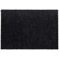 SHAGGY-TEPPICH Demre 230/160 cm - Schwarz, Kunststoff (160/230cm) - Beliani