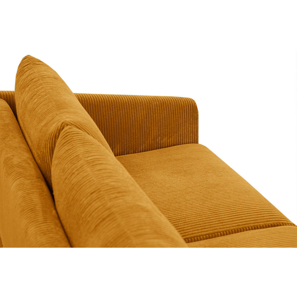 Thumbnail - Courtois Laville Ecksofa, Honig, Textil, L-Form, Ottomane links,L-Form, 255x156 cm, Wohnzimmer, Sofas & Couches, Wohnlan...