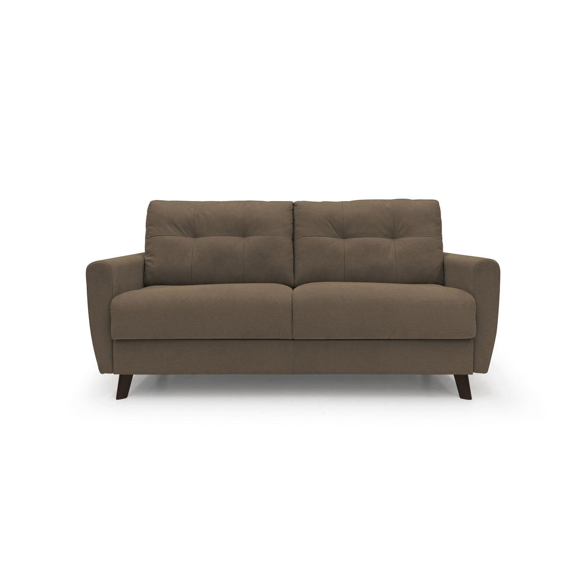 SCHLAFSOFA Callisto - Braun, Textil (188/97/96cm) - Divani.store