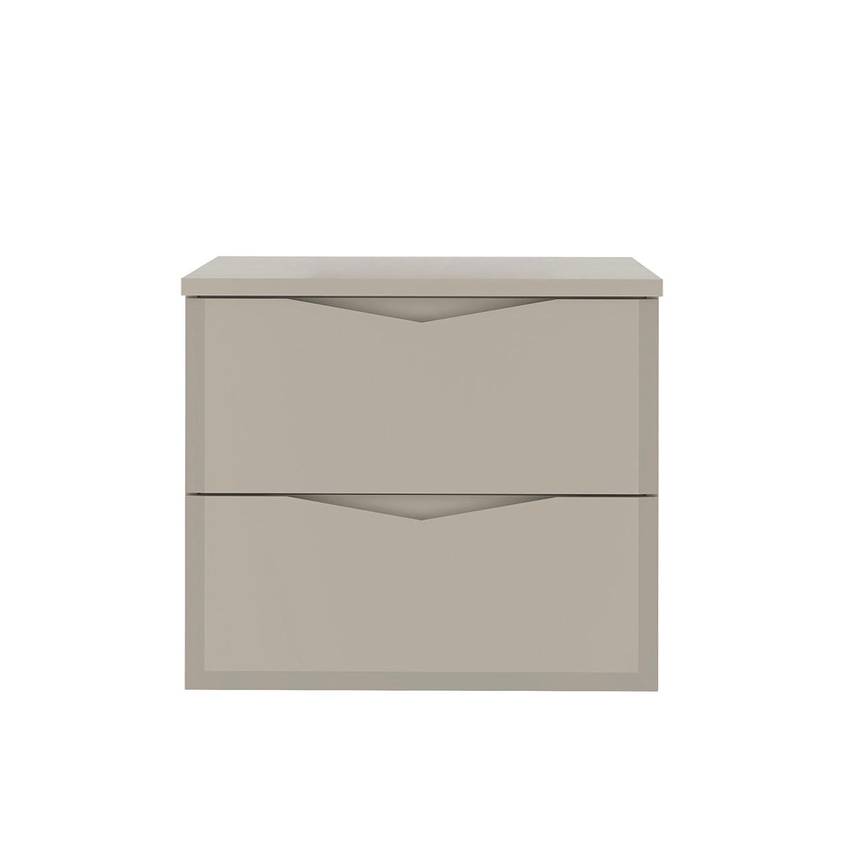 WASCHTISCHUNTERSCHRANK 60.6cm Ellie Kaschmir - Beige, Holzwerkstoff (60.6/52.2/46.5cm) - Petits-meubles