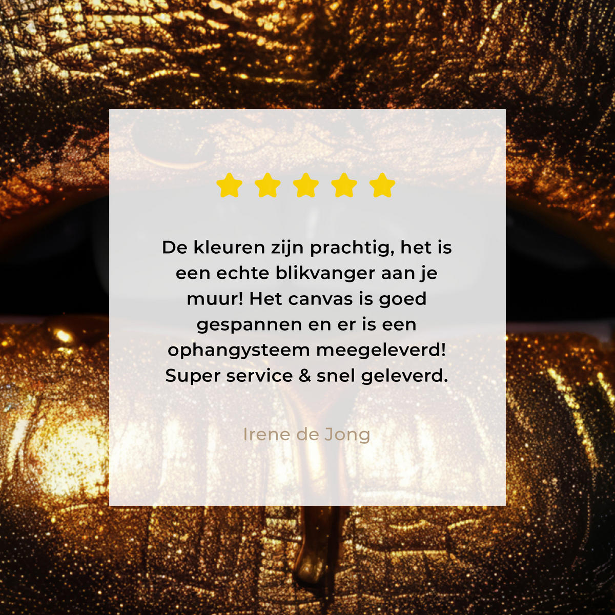 LEINWANDBILD Frau - Porträt - Lippen - Gold - Schwarz Deko Wohnzimmer 20x20 cm - Schwarz, Textil (20/20cm) - MuchoWow