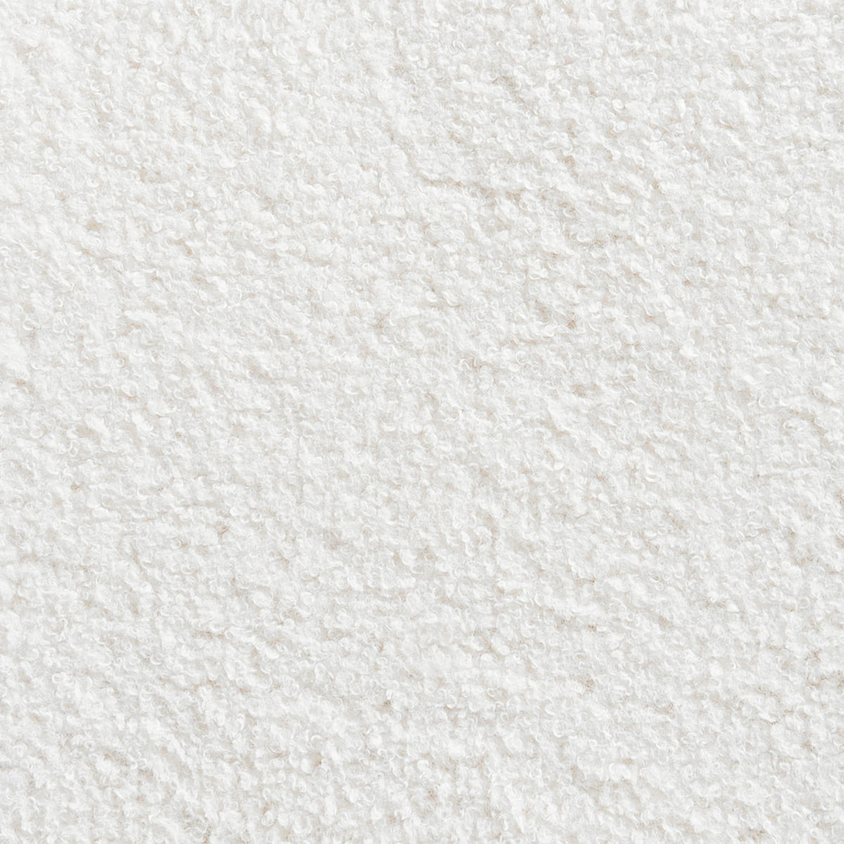 POUF Cremeweiß Riddle - Weiß, Textil (57/46/38cm) - Beliani