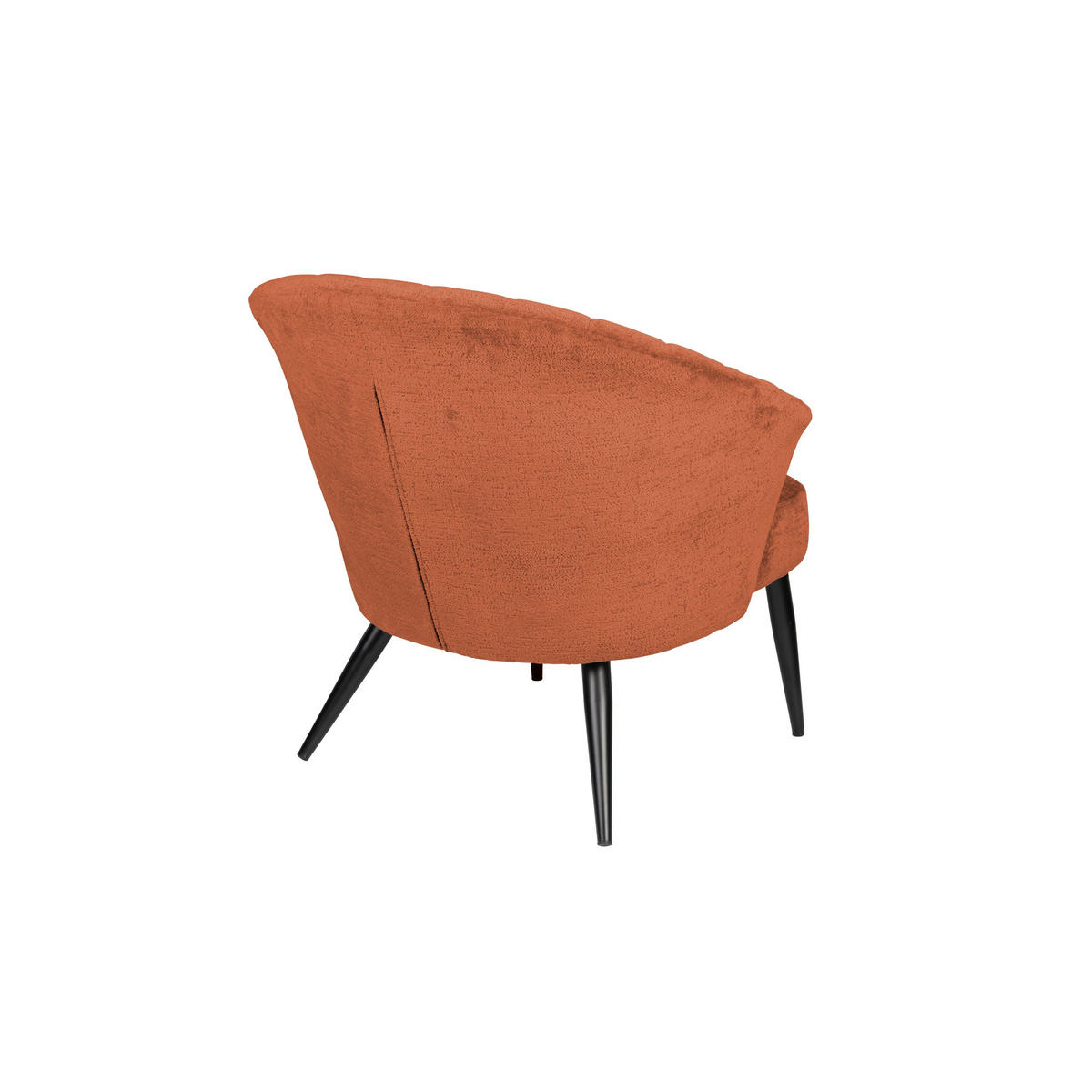 SESSEL Georgia Terracotta - Rot, Holz (77/71/73.5cm) - Dutchbone