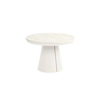 ESSTISCH CALMA Bis - Kaschmir/Beige, Holzwerkstoff/Metall (120/120/76cm) - Meblini