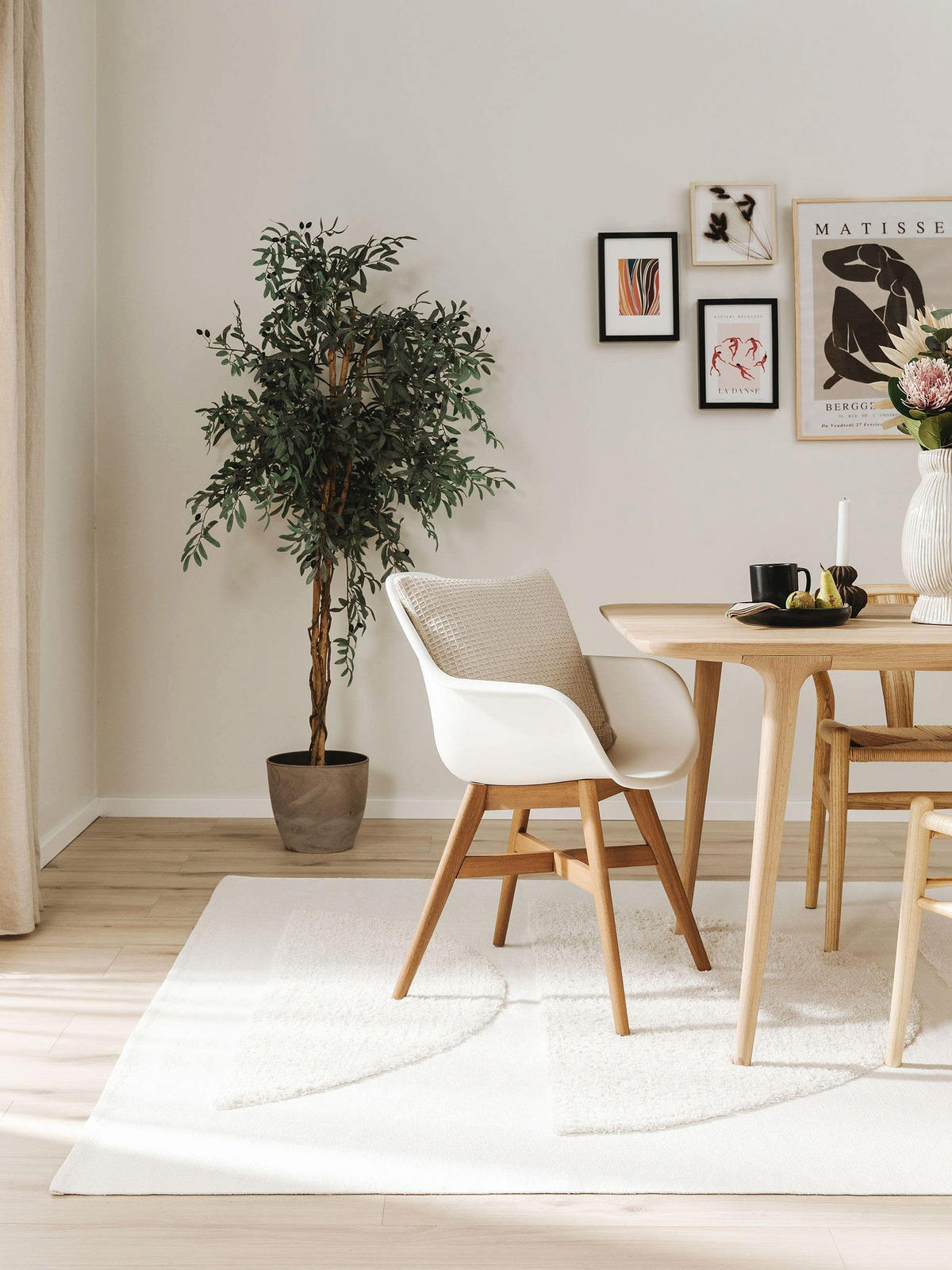 BAUMWOLLTEPPICH Isla Cream 160x230 cm - Creme, Textil (160/230cm) - benuta Pop