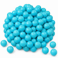 BÄLLEBAD-BÄLLE 50 Stück, Türkis, 5.5 cm - Türkis, Kunststoff (5.5/5.5/5.5cm) - Littletom
