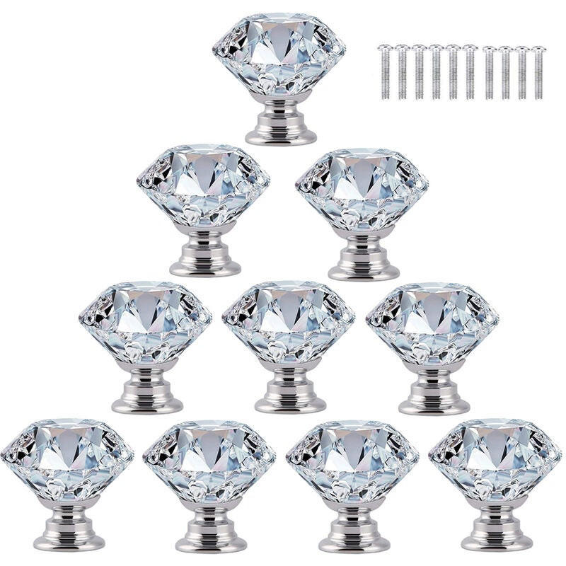 XXXLutz Schrankknopf Transparent 3x2.8x3 cm