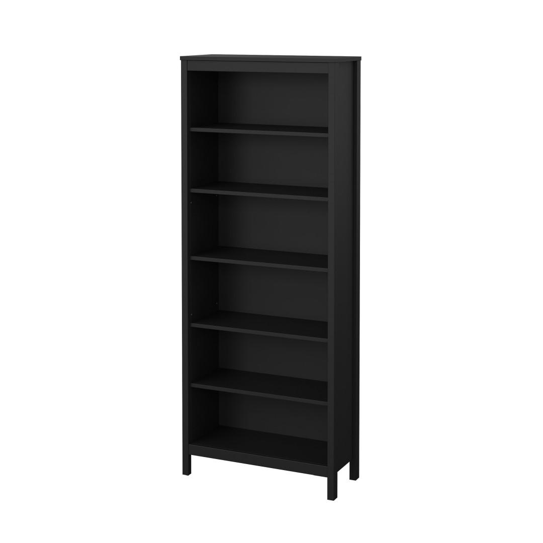 REGAL, Madrid, Schwarz, Holzwerkstoff, 78 x 33 x 199 cm - Schwarz, Holzwerkstoff (78/199/33cm) - ebuy24