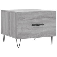 COUCHTISCH Grau Sonoma 50x50x40 cm Holzwerkstoff - Grau, Holzwerkstoff (50/50/40cm) - furnicato