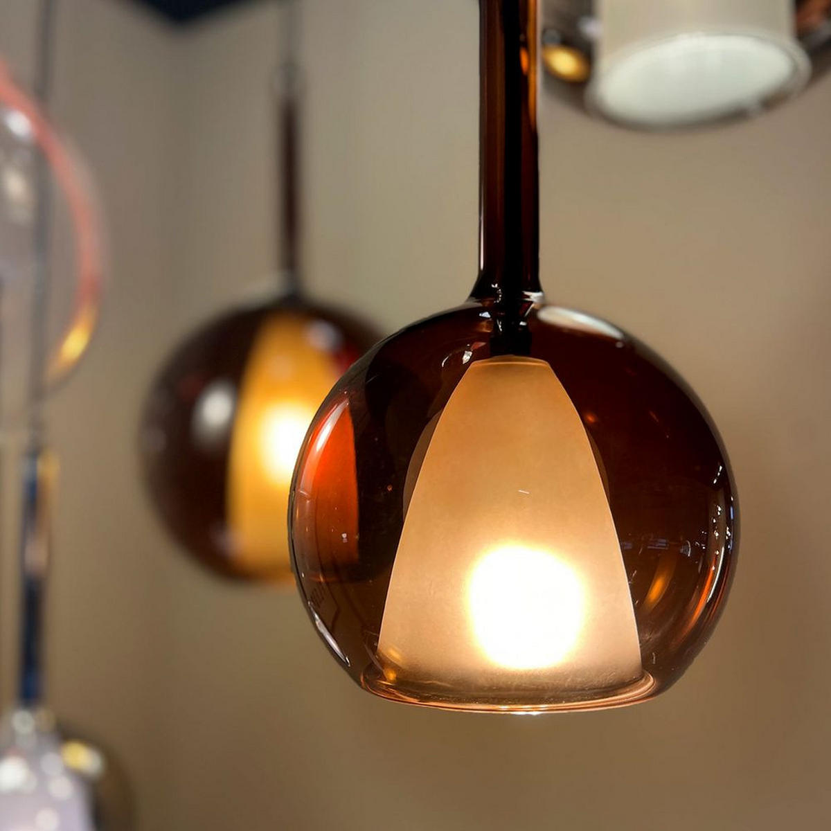HÄNGELAMPE Belluna 1.5m Abhängung Klar Ø 24cm - Klar, Glas (24/24/45cm) - s.luce