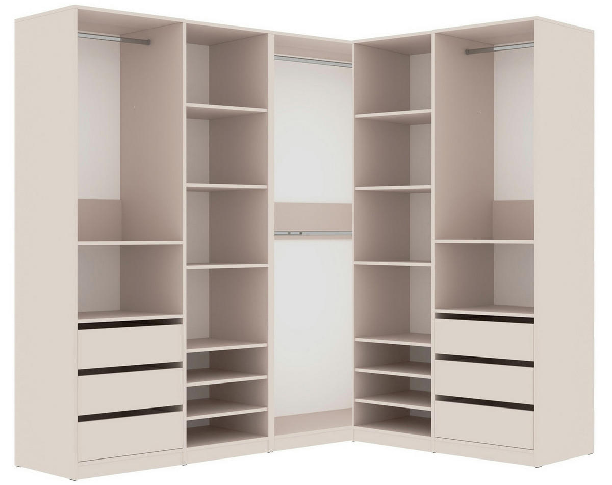 GARDEROBENSCHRANK OFFEN TRES U/C CASHMERE 320/206/51 cm - Kaschmir, Holzwerkstoff (320/206/51cm) - Marmex Möbel