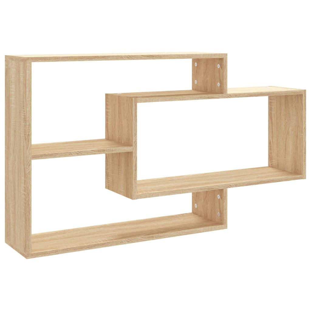 vidaXL Wandregal Sonoma Eiche 104x58.5x20 cm