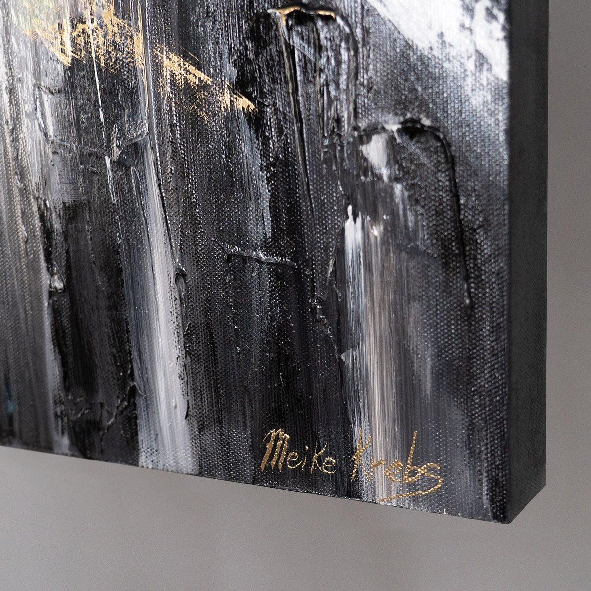 GEMÄLDE Brillanz des Balletts auf Keilrahmen 115x50 cm - Multicolor, Holz (115/50cm) - YS-art gallery