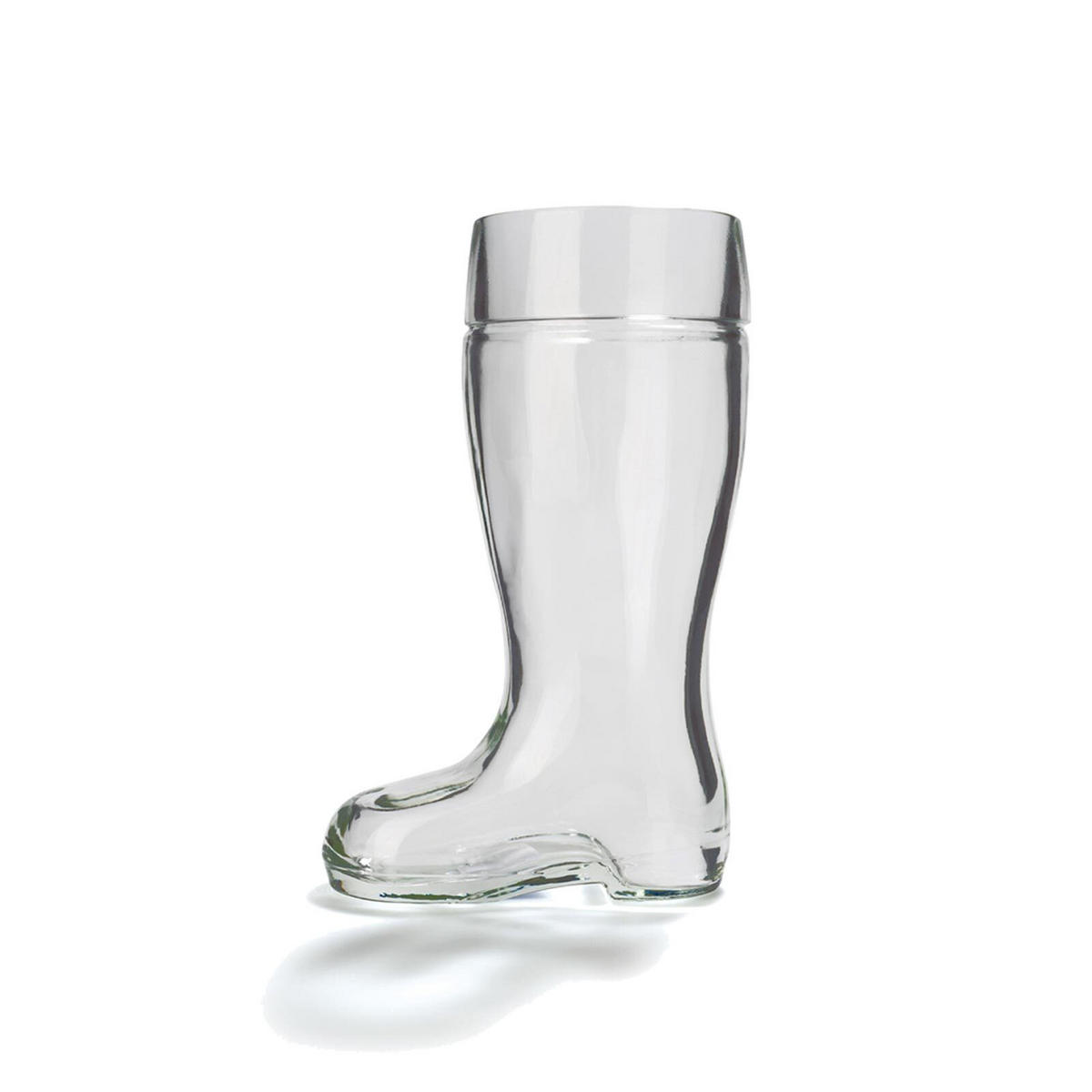 BIERGLÄSER Stiefel transparent 500 ml 2er Set - Transparent, Glas (0.5L) - Stölzle Lausitz