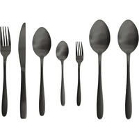 BESTECKSET - Schwarz - 42 Teile / 8 Personen - Schwarz, Metall - Studio Tavola