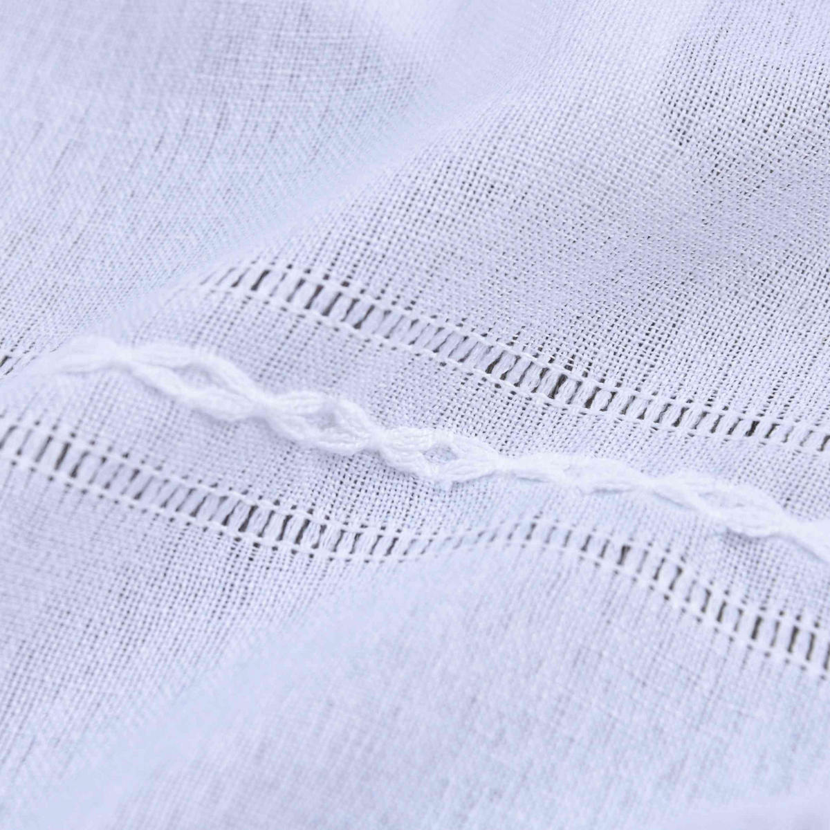 SCHIEBEVORHANG 2ER SET »Leipzig« HxB 245x60 cm Weiß - Weiß, Textil (60/245cm) - Gardinenbox