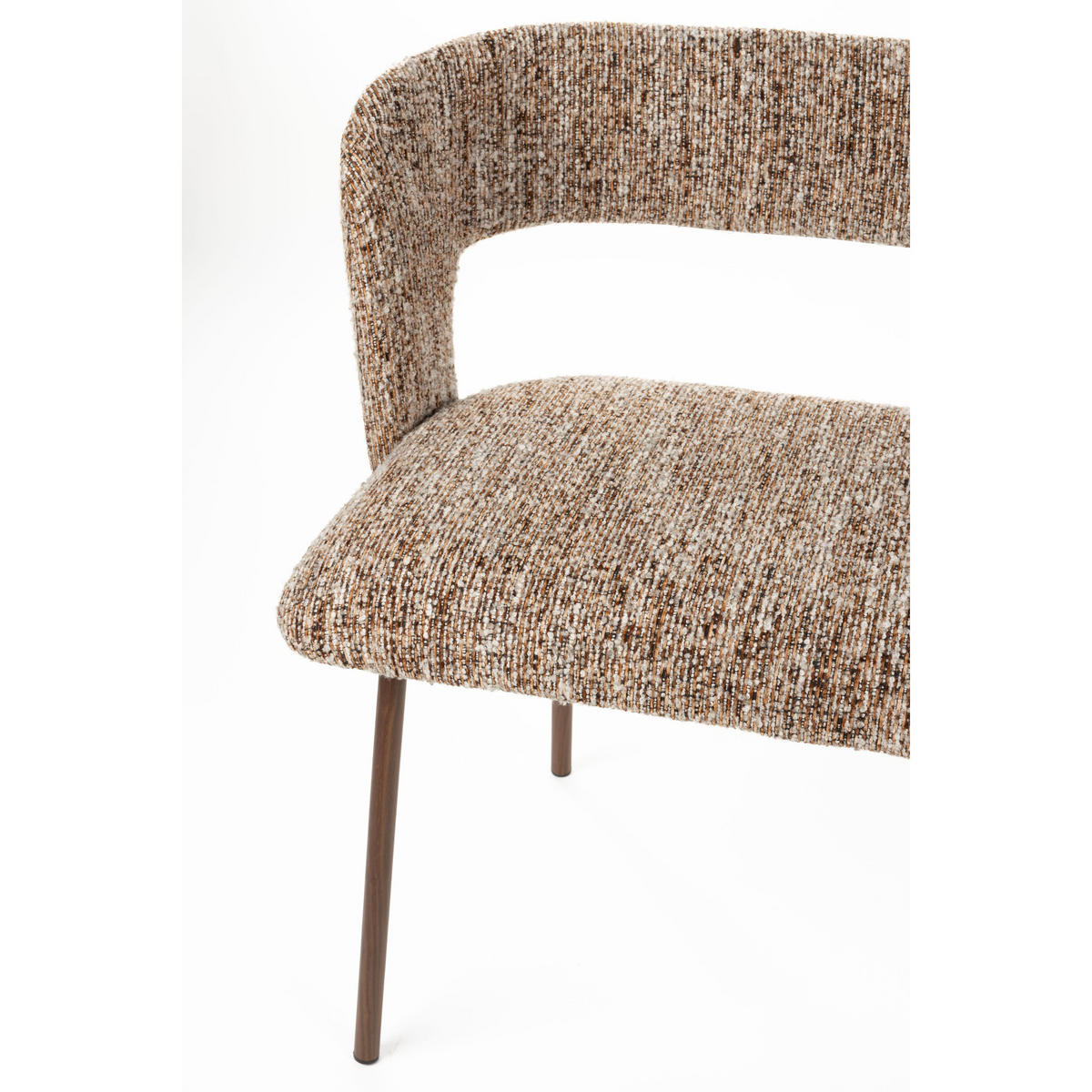 ESSZIMMERBANK Chelsea Braun - Braun, Kunststoff (148/79/51cm) - Housecraft Living