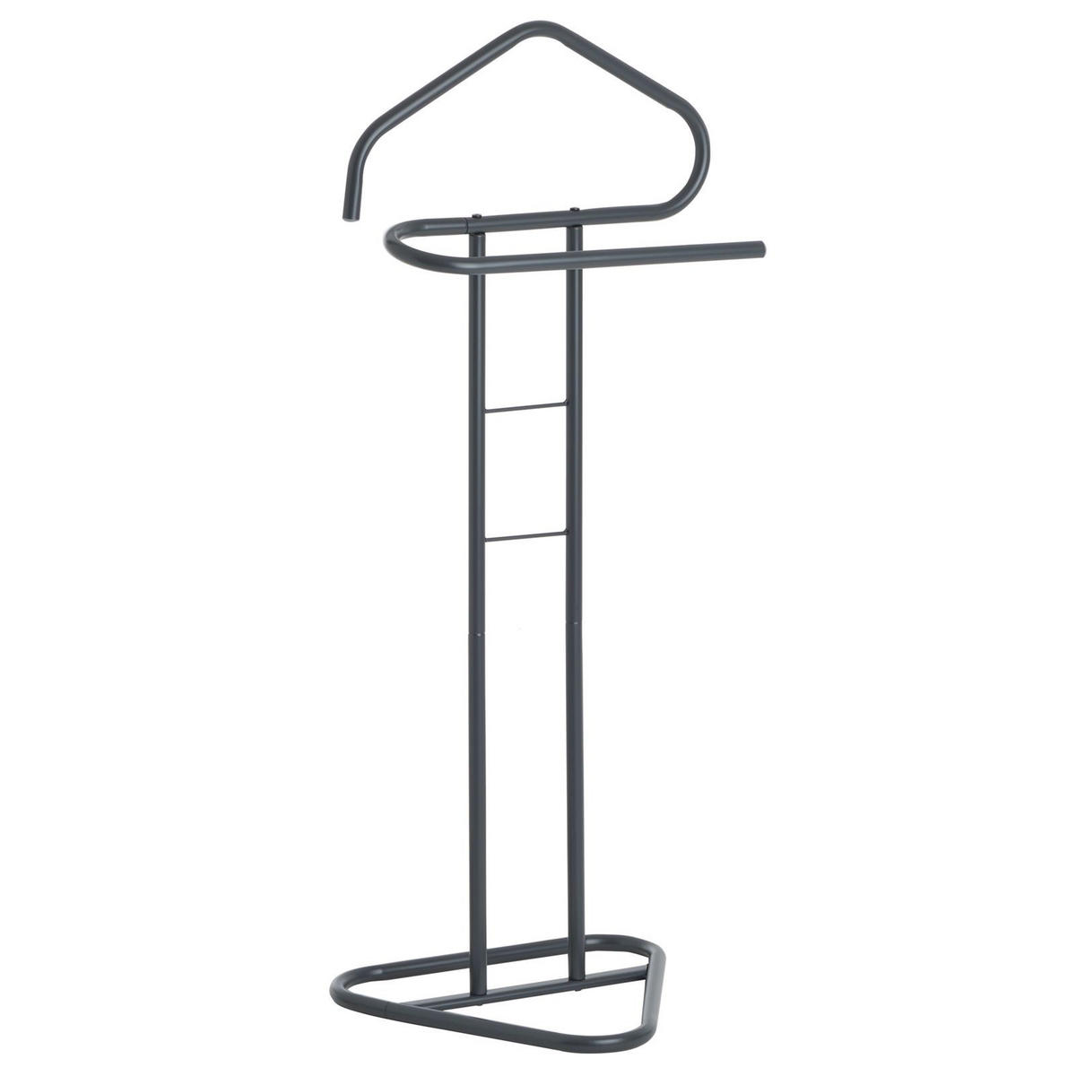 HERRENDIENER CAMILO - Grau, Metall (45/107/36cm) - IDIMEX