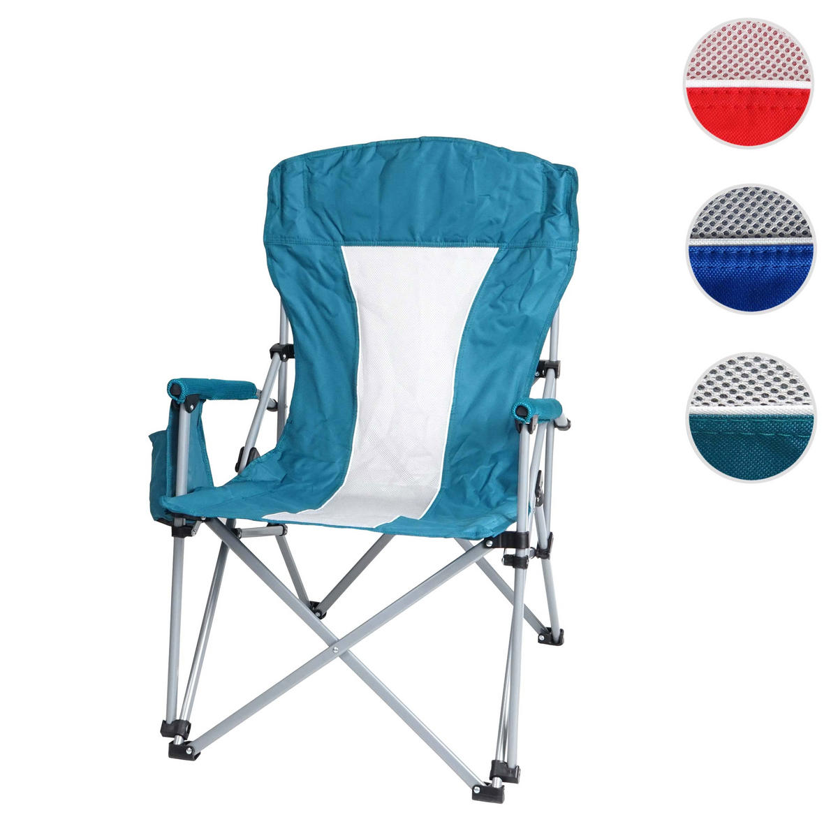 CAMPINGSTUHL Türkis - Türkis, Textil (57/100/66cm) - MCW