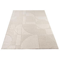 KURZFLORTEPPICH 120/170 cm Samos 941 - Creme, Textil (120/170cm) - Paco Home