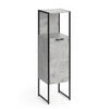 MIDISCHRANK Fyrk Beton 33 x 120.4 cm - Grau, Holzwerkstoff (33/120.4/33cm) - Vicco