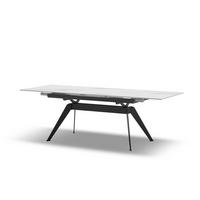 ESSTISCH Lula Schwarz 160/90/76 cm - Schwarz, Keramik (160/90/76cm)