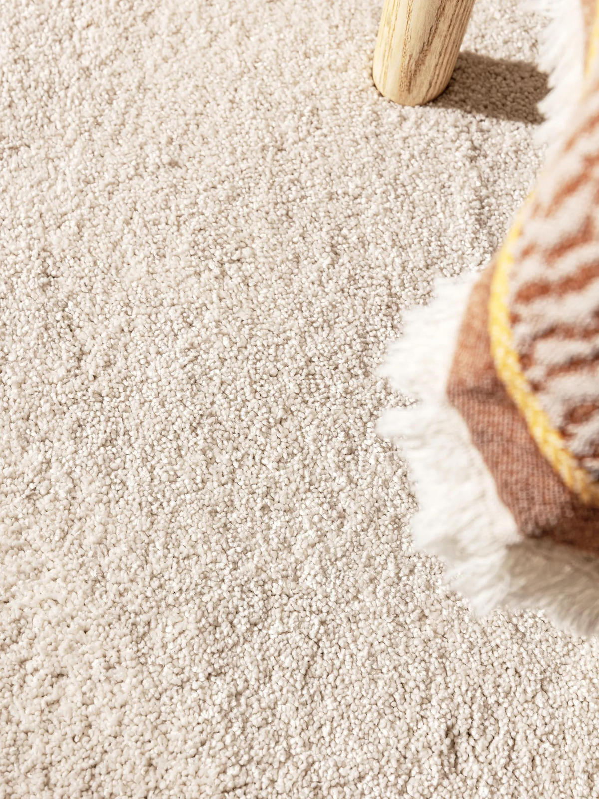 TEPPICH Nina waschbar 160/230 cm - Creme, Kunststoff (160/230cm) - benuta Nest