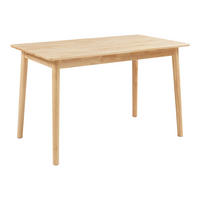 JÍDELNÍ STŮL Klijori - přírodní, dřevo (70/140/73.5cm) - [en.casa]