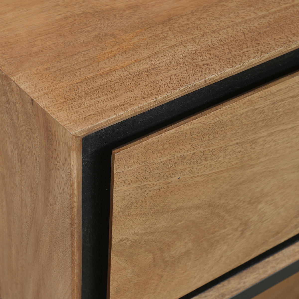 SIDEBOARD Hardwood Mangoholz 180 cm / 35 cm Natur - Naturfarben, Holz (180/76/35cm) - Villa Möbel