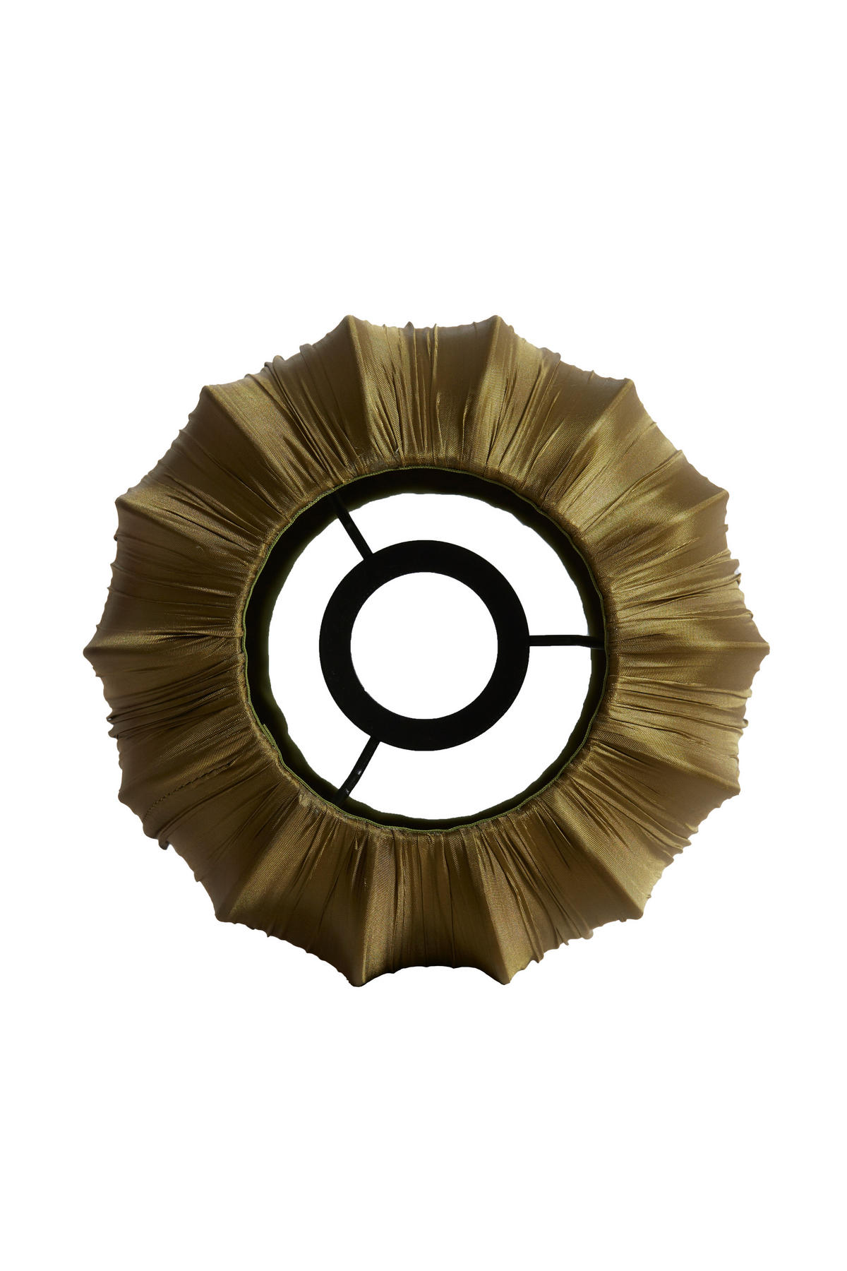 LAMPENSCHIRM Farol Grün 20/20/28 cm - Grün, Textil (20/20/28cm) - Light & Living