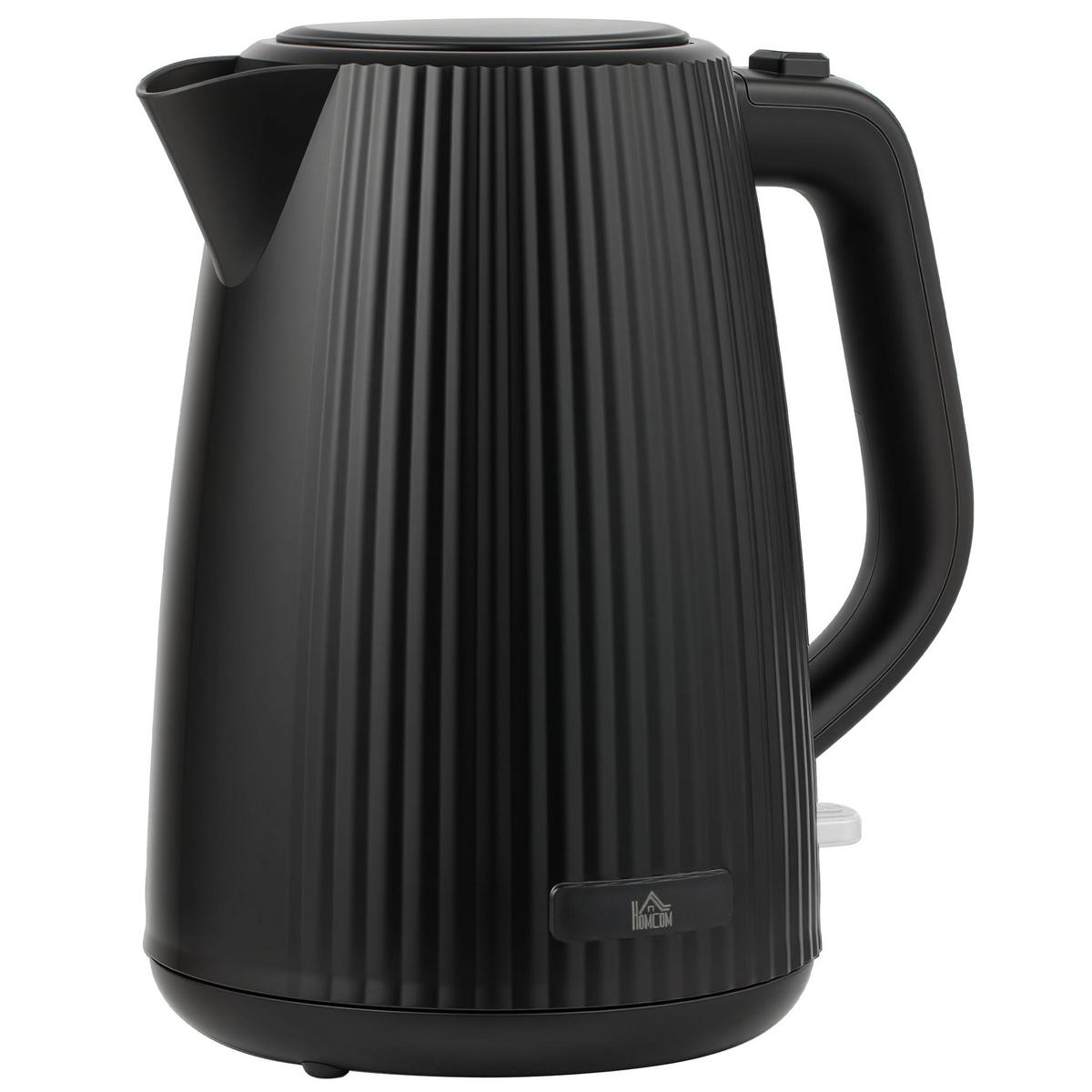 WASSERKOCHER DE-07944 1,7 L, Schnellkochfunktion Schwarz - Schwarz, Kunststoff (15.6/23.3/21.4cm) - ComfortXL