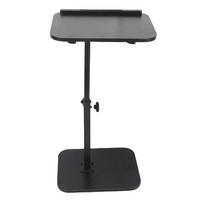 NACHTTISCH aus Massivholz, höhenverstellbarer Laptoptisch für Zuhause, 15 mm dick, mit Buchstütze, schwarz - Schwarz, Holz (40/30/80cm) - Ej. Life