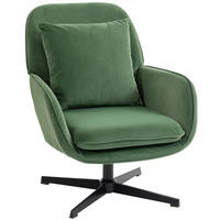 DREHSTUHL Grun 1 Stück - Grün, Naturmaterialien (73/85/83.5cm) - GiPP