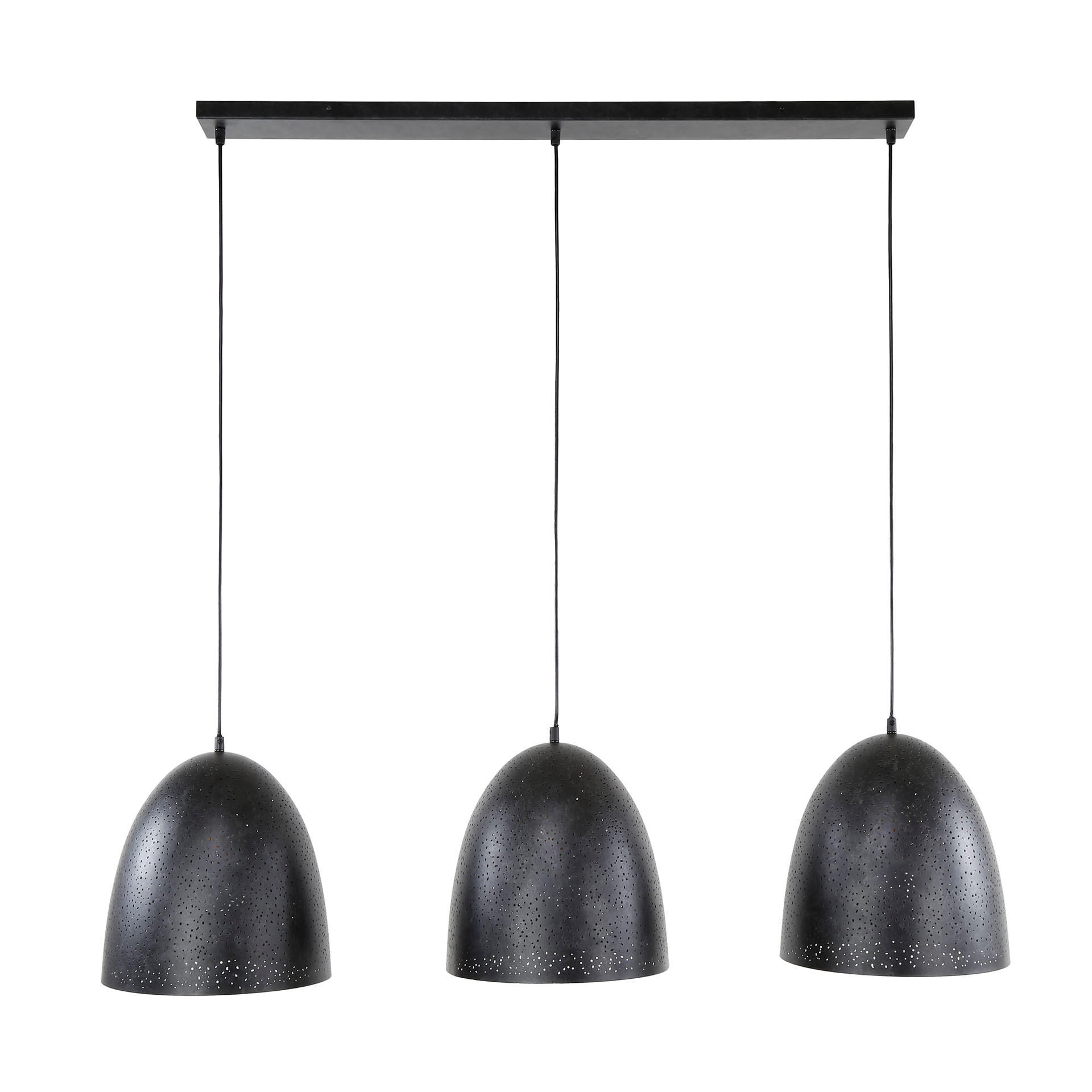 Hoyz Collection Hängeleuchte Schwarz 125x150x30 cm