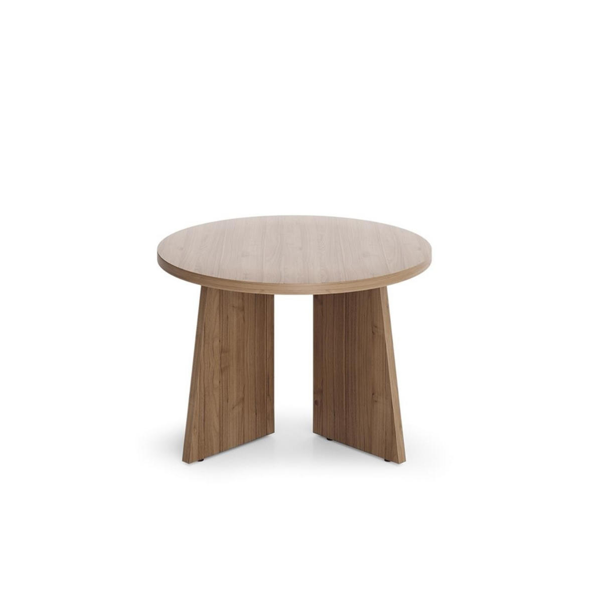 COUCHTISCH Aurena, Kaschmir mit Walnuss - Walnussfarben, Holzwerkstoff (58/58/40cm) - Bettso