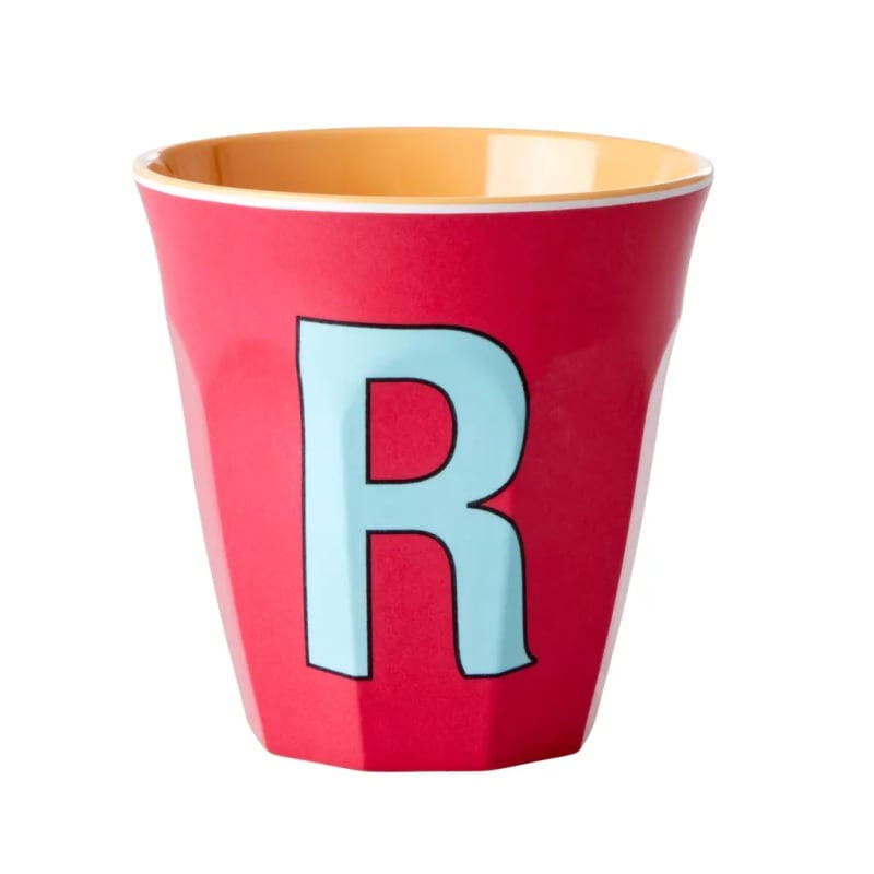 KINDERBECHER RICE, R, 250 ml, Melamin, Roter Kuss - Rot, Kunststoff (7/9/7cm) - ich-zapfe