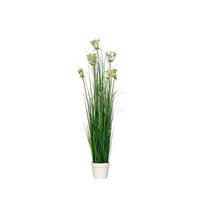 GRÄSER Künstliches Gras im Topf - Beatrice 115 cm - Grün, Kunststoff (115cm) - aplanta