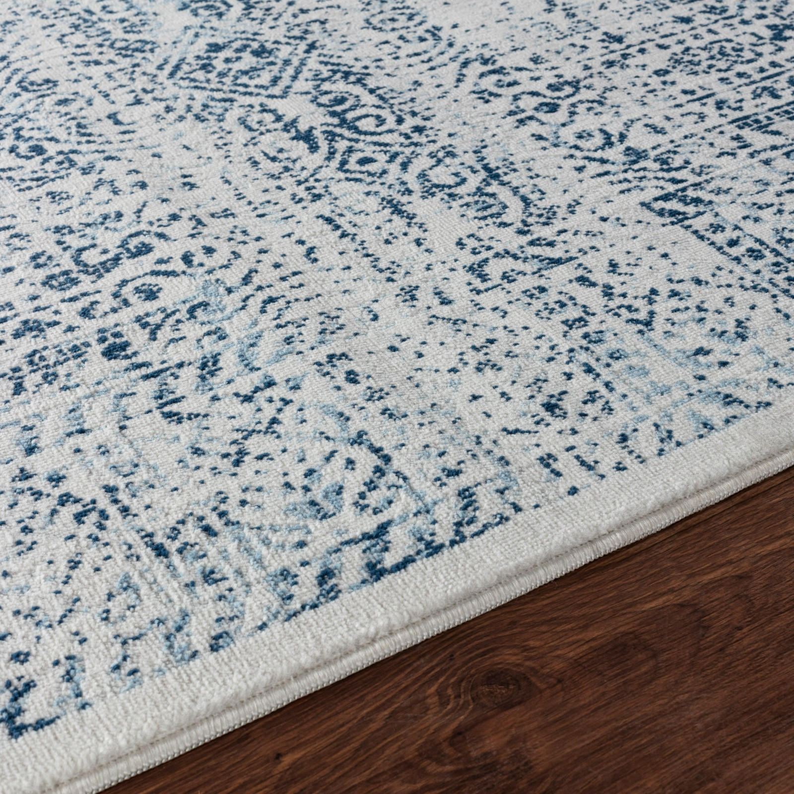 VINTAGE-TEPPICH 160/215 cm Blau - Blau, Naturmaterialien/Textil (160/215cm) - LIVABLISS