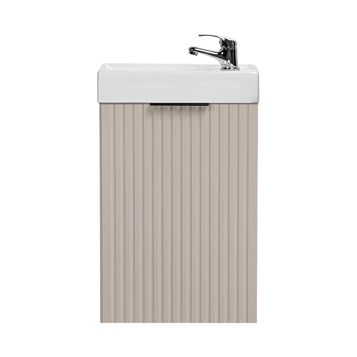 HANDWASCHBECKEN-MÖBEL 40cm Adriel Beige - Kaschmir, Holzwerkstoff (40/66/22cm) - Petits-meubles