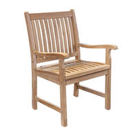 GARTENSTUHL Moritz 95x64x50cm, Holz, Natur - Naturfarben, Holz (64/95/50cm) - dasmöbelwerk