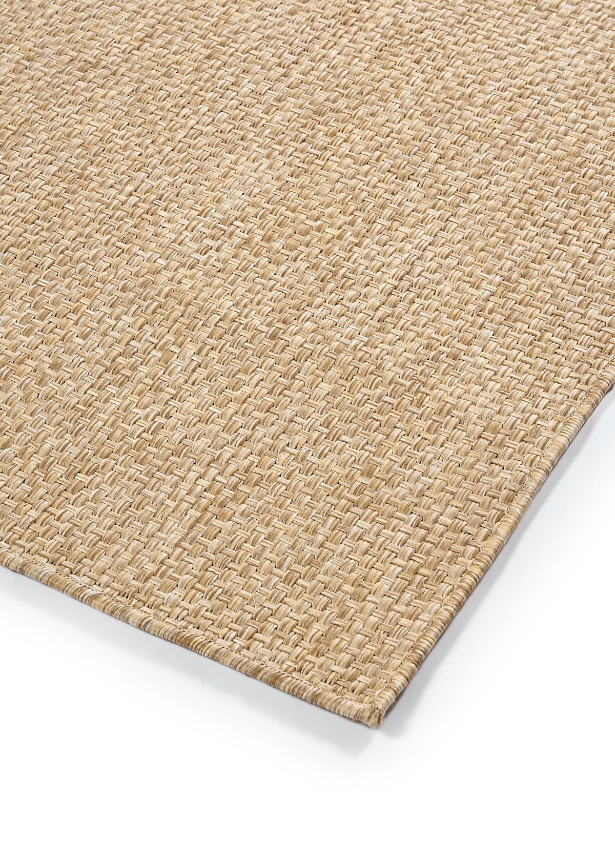 TEPPICH YUCANA Beige Outdoor Flachgewebe 180/250 cm - Beige, Textil (180/250cm) - Tapiso