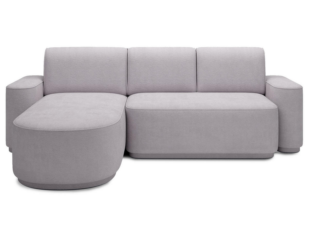 ECKSOFA RUMA - Grau (Touch 03) - Grau, Holzwerkstoff (285/180cm) - Möblo